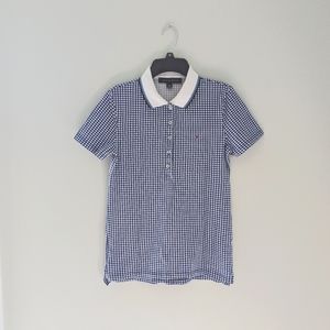 Tommy Hilfiger | Blue Gingham Polo Shirt